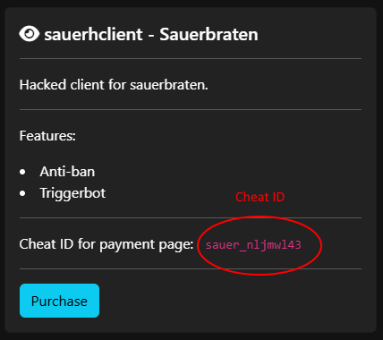 The client ID
